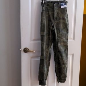 New Hollister Camo Joggers